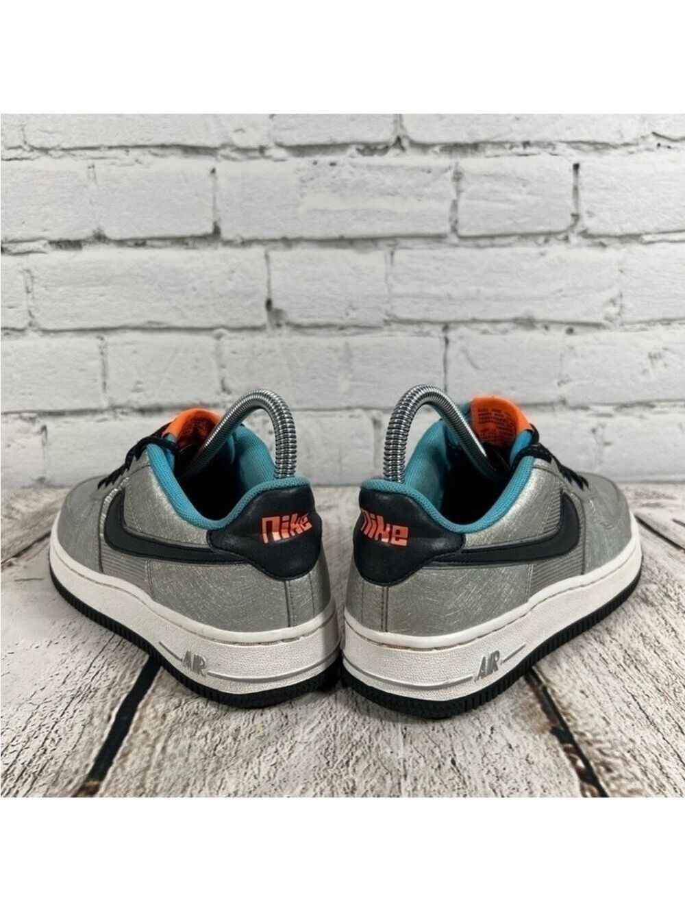 Nike Air Force 1 Low Sky 'Space to Dream' Sneaker Size 4 Y - Picture 7 of 9